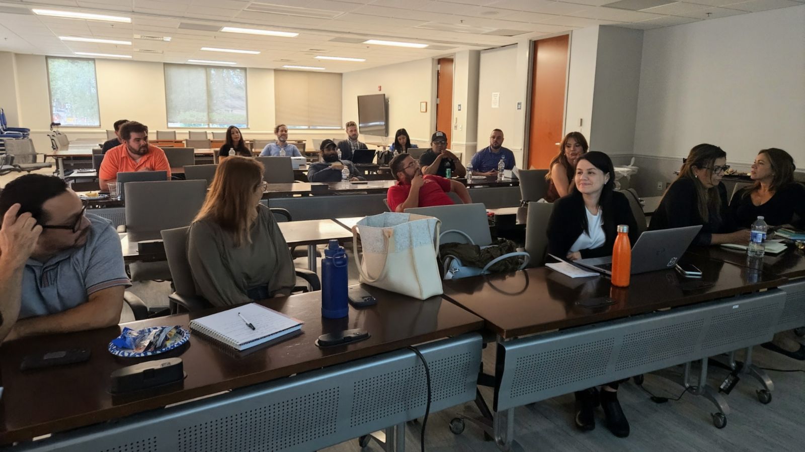 Participants taking part in a United Way nonprofit capacity-building cohort